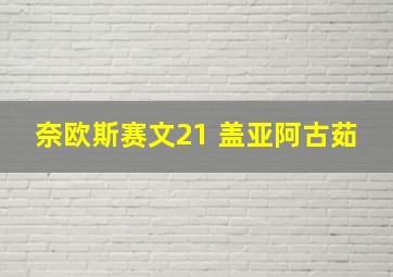 奈欧斯赛文21 盖亚阿古茹